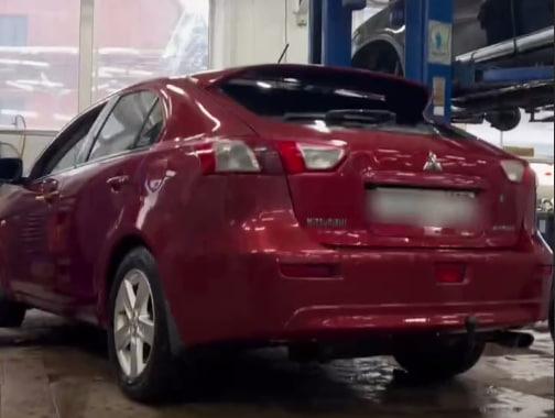 mitsubishi lancer x замена тормозной трубки митсубиси лансер 10
