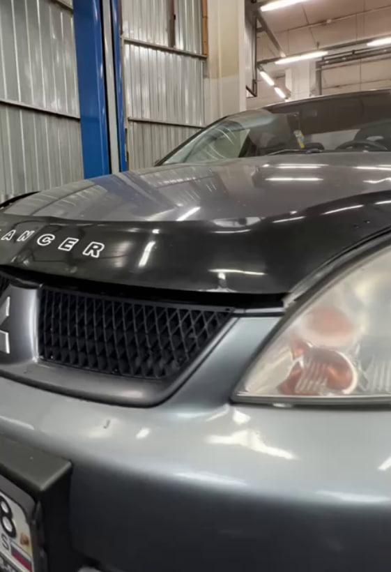 Mitsubishi Lancer IX Диагностика двигателя видеоэндоскопом Лансер 9 эндоскоп