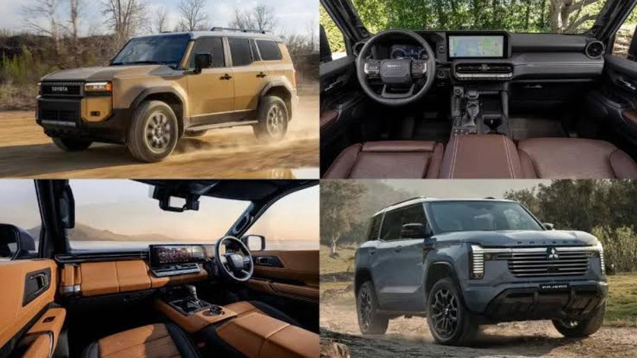 Mitsubishi Pajero V, Mitsubishi Pajero 2026, Mitsubishi Pajero V против Toyota Land Cruiser Prado 250, Mitsubishi Pajero 2026 против Toyota Land Cruiser Prado 250